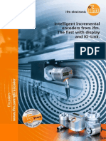 Intelligent Incremental Encoders From Ifm - The First With Display and IO-Link.