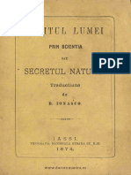 1874 - Huzar, Eugene (1896-1942) - Finitul lumei prin scientia sau Secretul naturei.pdf