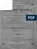 1889 - Mirescu, D. - Curs Elementar de Geometrie Practic - Pentru Usul Claselor Ncepetore de Ambe-Sexe PDF