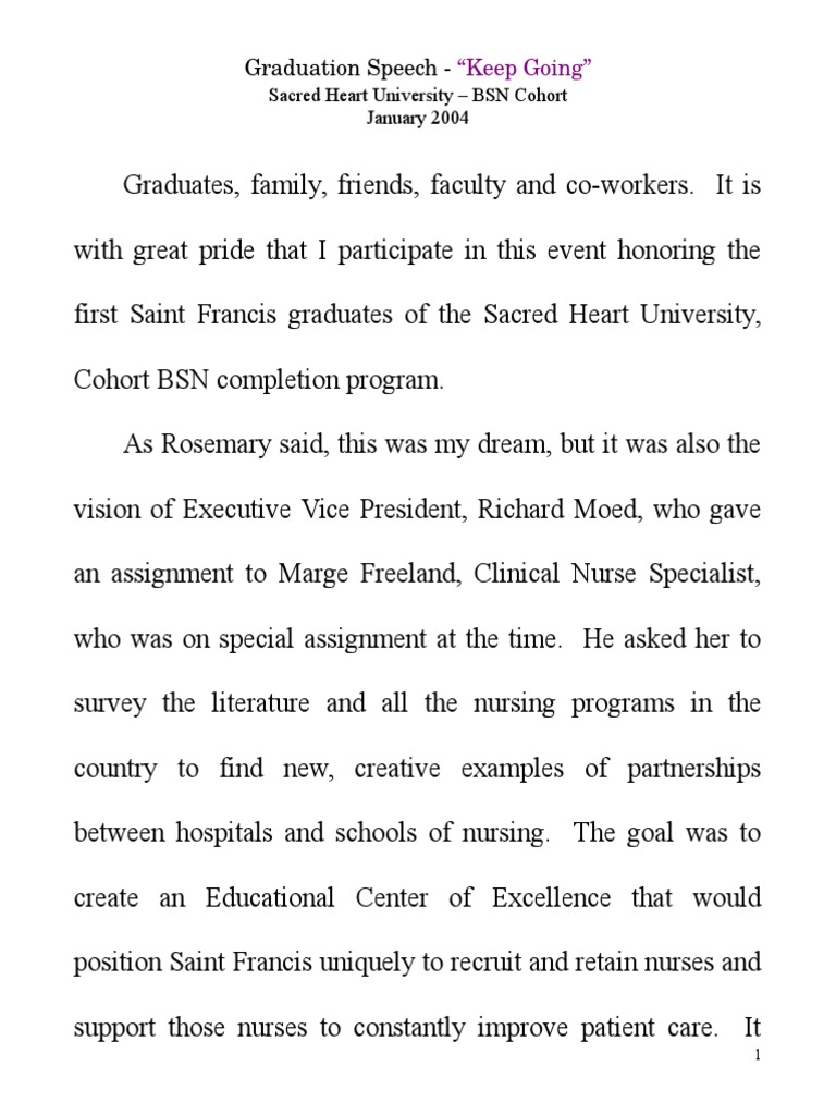 graduation-speech-sacred-hear-truth-ann-nursing-patient