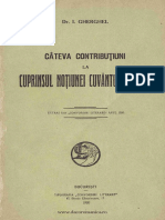 1920 - Gherghel, Ilie Gh. (1860-1931) - Cateva Contributiuni La Cuprinsul Notiunei Cuvantul Vlach" PDF