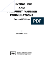 Printing Ink and Overprint Varnish