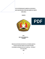 Hambatan Integrasi Nasional Di Sudan 2010-2014 PDF