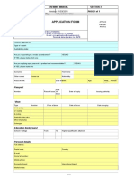 CREW FORM 01a Application Form
