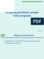 Designing Petroleum Systems Work Programs: Exploration & Production Training Services