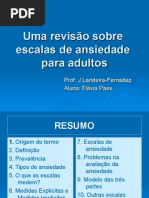 Apresentação Sobre a Ansiedade