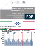 4. Epidemiolog+¡a de las +¦ltimas temporadas de influenza en M+®xico