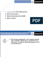 Batch Management