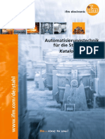 Automatisierungstechnik für die Stahlindustrie Katalog 2015/2016