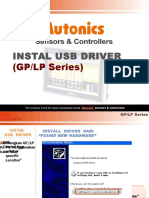 USB Installation For GPLP