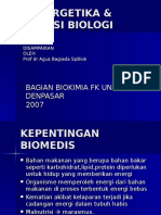 Bioenergetika & Oksidasi Biologi
