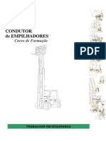 Formação condutor empilhador