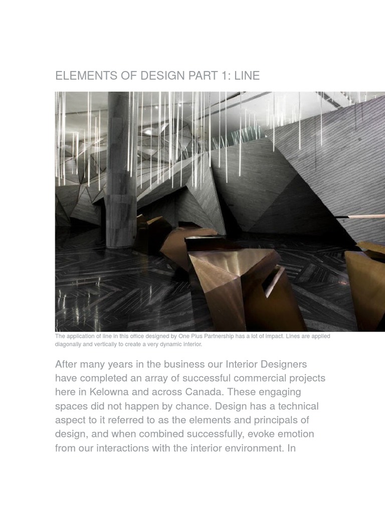 Interior Design Theory Lighting Symmetry