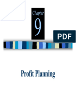 Chapter 9 Profit Planning PDF