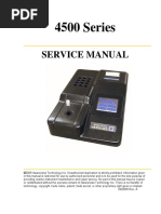 Service Manual: 4500 Series