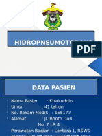 Hydropneumothorax