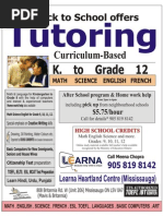 Download TUTORING Mississauga K to Grade 12 MATH ENGLISH SCIENCE FRENCH  call 905 819 8142 647 977 1242 by Meena Chopra SN29670766 doc pdf