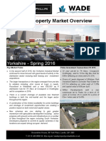 Industrial Property Market Overview: Yorkshire - Spring 2016