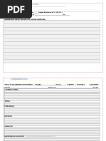 Instrumento de registros do Planejamento