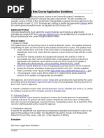 Gen Ed New Course Application Guidelines (ULOs) 120715