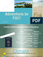 Adventure To Fiji