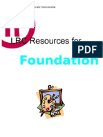 LRC Resources For : Foundation