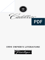 1994 Cadillac Deville Manual