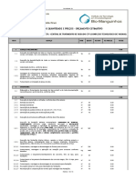 Tomada de Preços Planilha de Quantidades - Anexo Vi