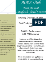 ACDA Church Festival Flyer