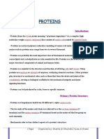 5) Qualitative Tests of Proteins