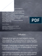 Diffusion Lecture Notes PDF
