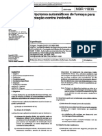 NBR 11836 - Detectores Automaticos de Fumaca Para Protecao Contra Incendio