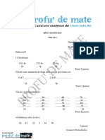 Profu112 Etapa I 2013 Clasa A IIa