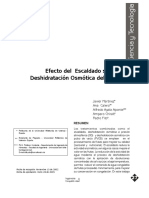 Efecto del Escaldado  Deshidratacion Osmotica del Mango