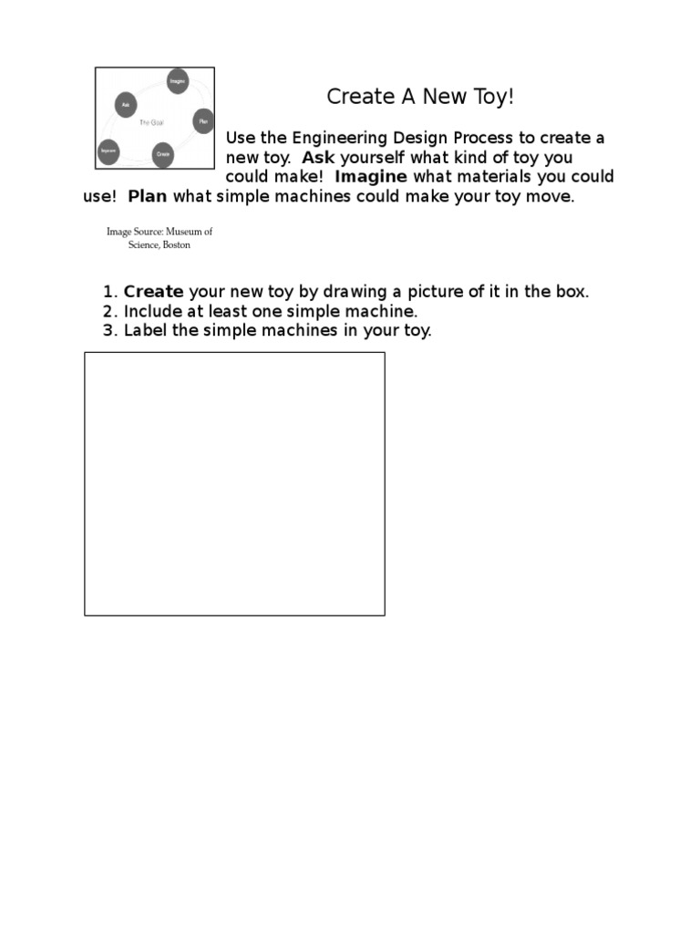 Toy Design Using Simple Machines | PDF | Games & Activities