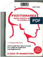  Pozitionarea Lupta Pentru Un Loc in Mintea Ta Al Ries Si Jack Trout