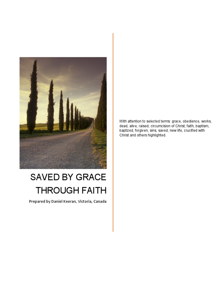 Grace, Faith, and Salvation Explained | PDF | Grace In Christianity ...