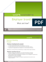 Employer Branding: What and How?