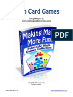Math Card Games