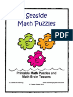 Seaside Math Puzzles