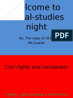 Welcome To Social-Studies Night 3