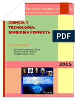 Ciencia y Tecnología Simbiosis Perfecta