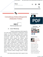 Gelombang ElektroMagnetik (Makalah Fisika) Karena Kita Manusi