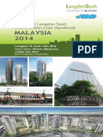 Malaysia 2014: JUBM and Langdon Seah Construction Cost Handbook