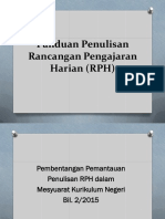 Panduan Penulisan RPH