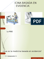 Medicina Basada en Evidencia