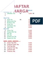 Daftar Harga