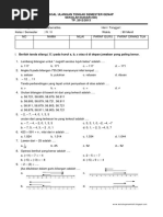 Copy-an Soal Uts Matematika Kelas 4 Sd Semester Genap