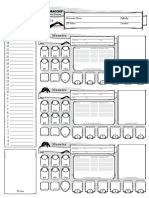 Encounter Sheet