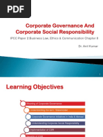 Corporate Governance and CSR